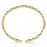 14K Yellow Gold Bujukan Split Bangle Bracelet