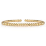 14K Yellow Gold Bujukan Split Bangle Bracelet