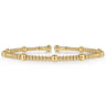 14K Yellow Gold Bujukan Split Bangle