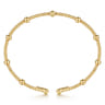 14K Yellow Gold Bujukan Split Bangle