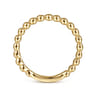 14K Yellow Gold Bujukan Stackable Ring