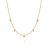 14K Yellow Gold Bujukan Station Droplet Necklace
