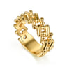 14K Yellow Gold Bujukan Station Stackable