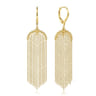 14K Yellow Gold Bujukan Tassel Drop Earrings