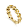 14K Yellow Gold CT - Citrine Ladies Ring