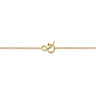 14K Yellow Gold Chain Bracelet with  Symbol