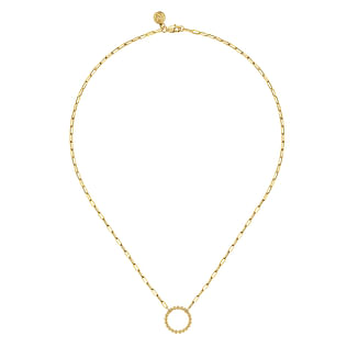 14K-Yellow-Gold-Chain-Necklace-with-Bujukan-Circle2
