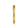 14K Yellow Gold Chevron Station Ring