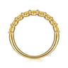 14K Yellow Gold Citrine Stackable Ring
