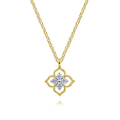 14K-Yellow-Gold-Clover-Diamond-Pendant-Necklace1