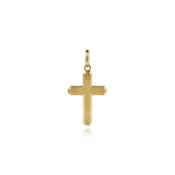 14K Yellow Gold Cross Pendant