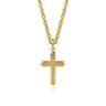 14K Yellow Gold Cross Pendant