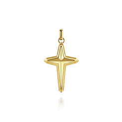 14K-Yellow-Gold-Cross-Pendant1