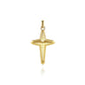 14K Yellow Gold Cross Pendant
