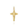 14K Yellow Gold Cross Pendant