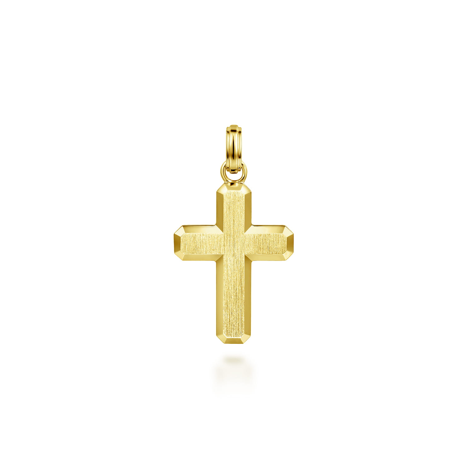 14K Yellow Gold Cross Pendant