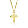 14K Yellow Gold Cross Pendant