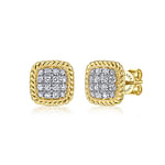 14K-Yellow-Gold-Cushion-Shape-Pave-Diamond-Stud-Earrings1