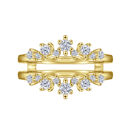 14K Yellow Gold Diamond Anniversary Band