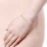 14K Yellow Gold Diamond Bangle - 2 ct