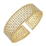 14K Yellow Gold Diamond Bangle - 1.18 ct