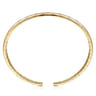 14K Yellow Gold Diamond Bangle - 0.65 ct