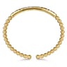 14K Yellow Gold Diamond Bangle - 0.6 ct