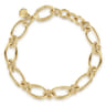14K Yellow Gold Diamond Bracelet