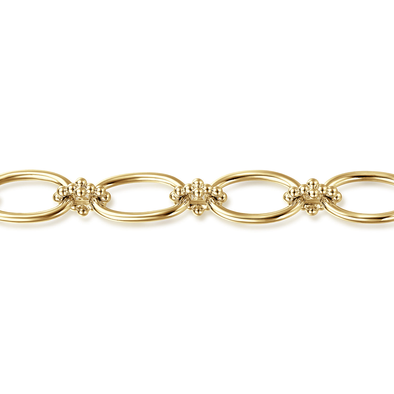 14K Yellow Gold Diamond Bracelet - Shot 2