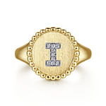 14K-Yellow-Gold-Diamond-Bujukan-Initial-I-Signet-Ring1