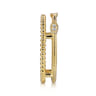14K Yellow Gold Diamond Bujukan Marquis Shape Easy Stackable Ring - 0.03 ct