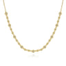 14K Yellow Gold Diamond Bujukan Necklace - 0.71 ct