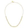 14K Yellow Gold Diamond Bujukan Necklace - 0.71 ct