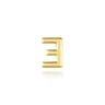 14K Yellow Gold Diamond E Initial Locket Charm - 0.06 ct
