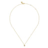 14K Yellow Gold Diamond Heart Pendant Necklace - 0.02 ct