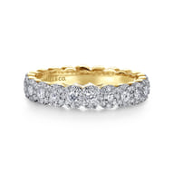 14K Yellow Gold Diamond Ladies Ring