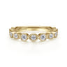 14K Yellow Gold Diamond Ladies Ring - 0.52 ct