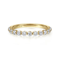 14K Yellow Gold Diamond Ladies Ring