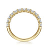 14K Yellow Gold Diamond Ladies Ring - 0.52 ct