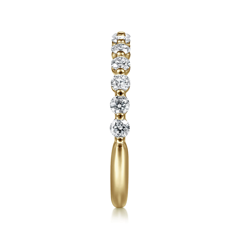 14K Yellow Gold Diamond Ladies Ring - 0.52 ct - Shot 4