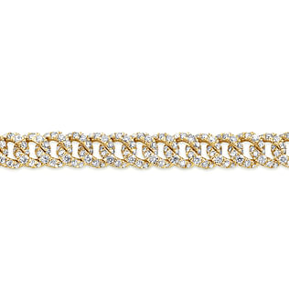 14K-Yellow-Gold-Diamond-Link-Tennis-Bracelet2