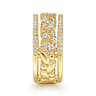 14K Yellow Gold Diamond Marquise Easy Stackable Ring - 0.65 ct