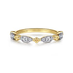 14K-Yellow-Gold-Diamond-Marquise-Shape-Bujukan-Stackable-Ring1