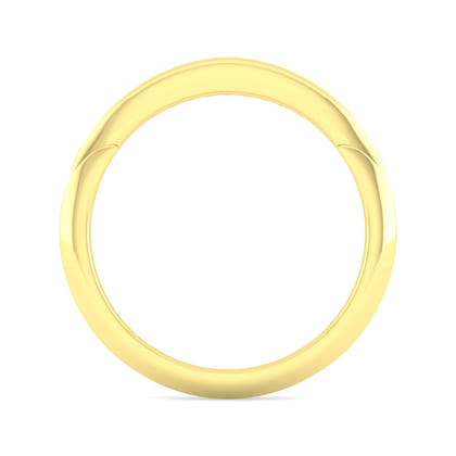 14K Yellow Gold Diamond Matching Wedding Band