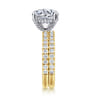 14K Yellow Gold Diamond Matching Wedding Band - 0.45 ct
