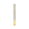 14K Yellow Gold Diamond Matching Wedding Band - 0.35 ct