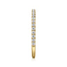 14K Yellow Gold Diamond Matching Wedding Band - 0.27 ct