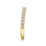 14K Yellow Gold Diamond Matching Wedding Band - 0.51 ct