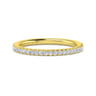 14K Yellow Gold Diamond Matching Wedding Band - 0.2 ct