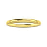 14K Yellow Gold Diamond Matching Wedding Band